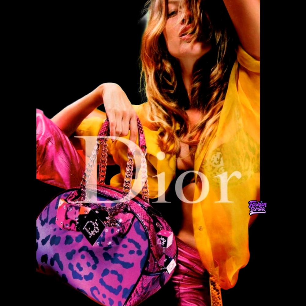 Dior John Galliano 2000s Archive Gambler Collection
Ombré Leopard Lingerie Set - Picture 11 of 16